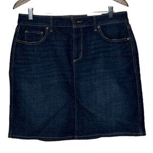 NWT Sonoma Blue Jean Skirt size 12R